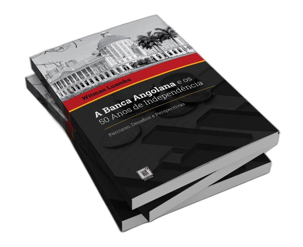 Capa do livro A Banca Angolana e os 50 Anos de Independência